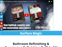 Tablet Screenshot of buffalonybathtubrefinishing.com